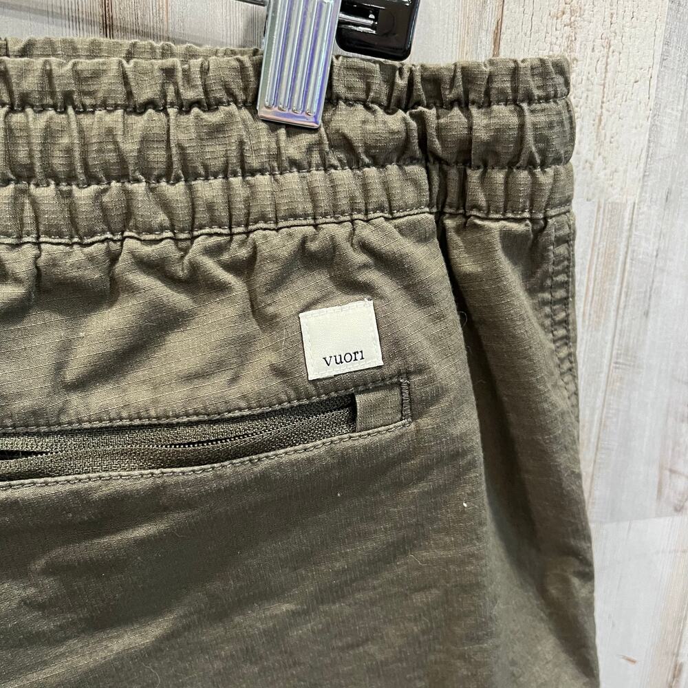 Vuori Vintage Ripstop Short Womens Medium Dark Oregano Green VW385 READ - Picture 3 of 7